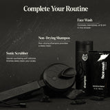 Black Wolf Salicylic Acid Body Wash for Men, 1 Liter - Men's Acne Body Wash - Charcoal Helps Reduce Acne Breakouts & Cleanse Your Skin - Full Coverage & Deep Clean Treatment - Men's Bodywash