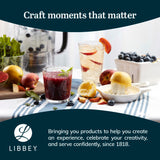 Libbey Ascent Tumbler and Rocks Drinking Glasses Set of 16, Glass Drinking Glasses with Curvature, Versatile Glassware Set for Parties and More