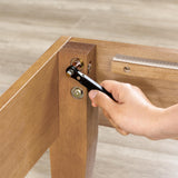 Mellow Naturalista Classic 12-Inch Solid Wood Platform Bed | Wooden Slats, No Box Spring Needed, Easy Assembly | Full, Espresso