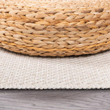 CAMILSON Easy Jute Rug 10x14, Indoor Outdoor Natural Color Fiber Area Rugs for Living Room Patio and Kitchen Rug, Sisal Boho Woven Design, Easy-Cleaning, Washable Outside Carpet Alfombras (10 x 14)