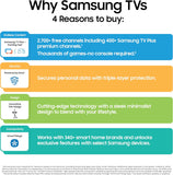 Samsung 75-Inch Class QLED Q7F Series Samsung Vision AI Smart TV (2025 Model, 75Q7F) Quantum HDR, Object Tracking Sound Lite, Q4 AI Gen1 Processor, 4K upscaling, Gaming Hub, Alexa Built-in