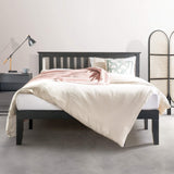 Mellow Naturalista Classic 12-Inch Solid Wood Platform Bed | Wooden Slats, No Box Spring Needed, Easy Assembly | Full, Espresso