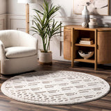 nuLOOM 8x11 Ansley Moroccan Tassel Area Rug, Light Grey, High-Low Textured Bohemian Design, Plush High Pile, Stain Resistant, For Bedroom, Living Room, Hallway, Entryway