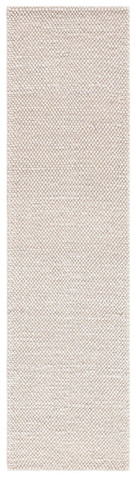 SAFAVIEH Area Rug 8x10 - Natura Collection - Large - Beige & Ivory, Handmade Wool Blend, Textured Design, Ideal for Living Room, Bedroom, Dining Space (NAT425B)