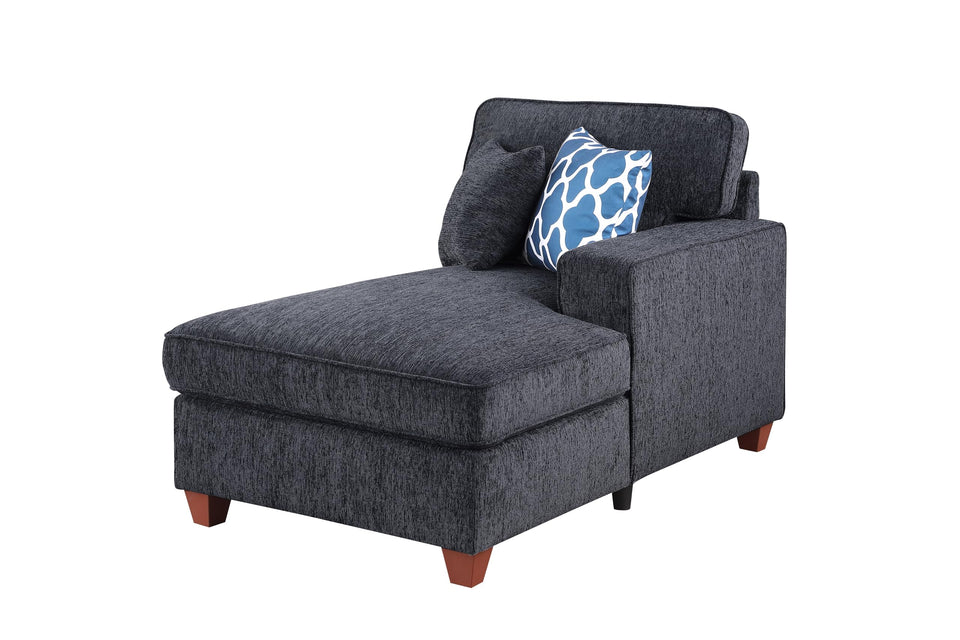 YOPTO 127" L-Shaped Sectional Couch with Movable Ottoman & 6 Throw Pillows,7 Seat Chenille Upholstered Sofa W/2 Cup Holder,USB Port & Hidden Storage Box,DIY Combination,for Living Room,Apartment,Beige