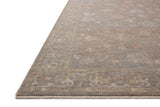 Loloi Chris Loves Julia Louisa Collection LOI-03 Taupe/Ivory 7'-10" x 10', .38" Pile Height, Area Rug