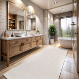 CAMILSON Easy Jute Rug 10x14, Indoor Outdoor Natural Color Fiber Area Rugs for Living Room Patio and Kitchen Rug, Sisal Boho Woven Design, Easy-Cleaning, Washable Outside Carpet Alfombras (10 x 14)