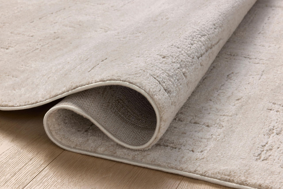 Loloi Amber Lewis Monty Collection MOT-01 Ivory/Taupe 9'-2" x 13', .50" Pile Height, Area Rug