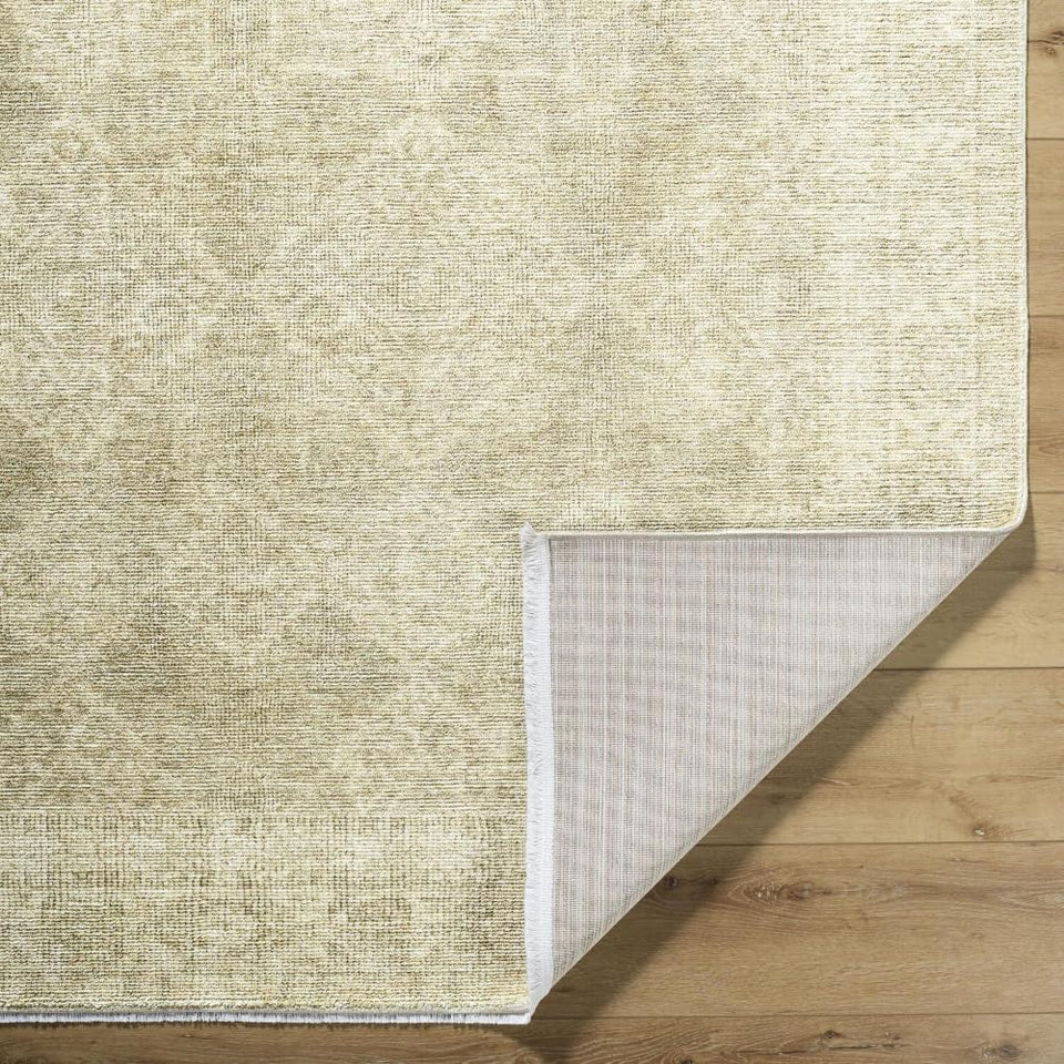 Livabliss x Galey Alix Fetscher V Vintage Damask Area Rug, 7'10" x 10' (8' x 10'), Dusy Sage
