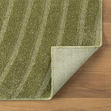 LUXE WEAVERS Modern Geometric Wave Cream 9x12 Area Rug