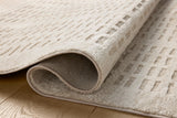 Loloi Amber Lewis Monty Collection MOT-01 Ivory/Taupe 9'-2" x 13', .50" Pile Height, Area Rug