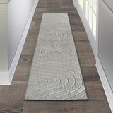 LUXE WEAVERS Modern Geometric Wave Cream 9x12 Area Rug