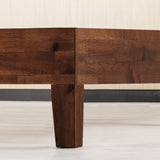 Mellow Naturalista Classic 12-Inch Solid Wood Platform Bed | Wooden Slats, No Box Spring Needed, Easy Assembly | Full, Espresso