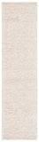 SAFAVIEH Area Rug 8x10 - Natura Collection - Large - Beige & Ivory, Handmade Wool Blend, Textured Design, Ideal for Living Room, Bedroom, Dining Space (NAT425B)