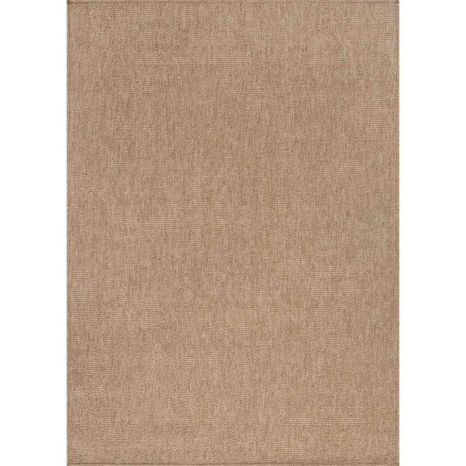 CAMILSON Easy Jute Rug 10x14, Indoor Outdoor Natural Color Fiber Area Rugs for Living Room Patio and Kitchen Rug, Sisal Boho Woven Design, Easy-Cleaning, Washable Outside Carpet Alfombras (10 x 14)