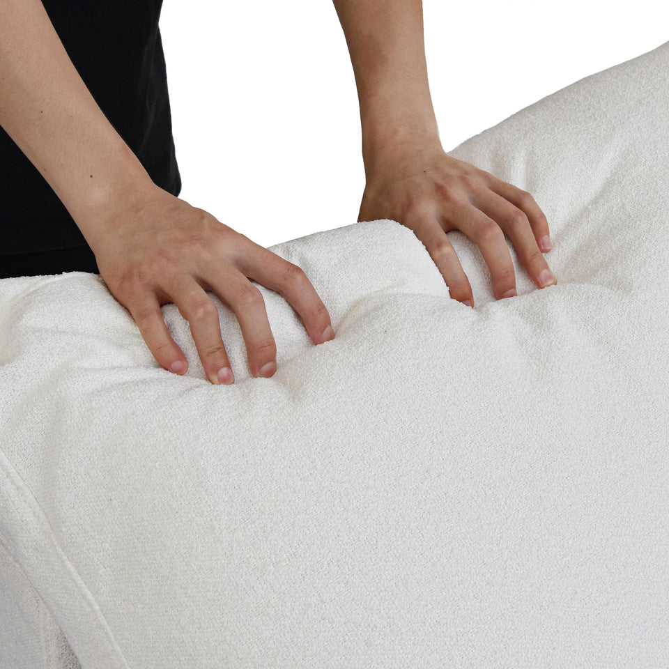 160.6" Cloud Couch Modular Sectional Sofa for Livingroom,Oversized Convertible Sofa with Storage Ottomans,6 Seat Wide Couches,Cushion Covers Removable (Khaki, 6 Seater)