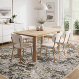 Area Rugs for Living Room: 12x15 Abstract Washable Rug Modern Neutral Large Soft Stain Resistant Non-Slip Backing Machine Table for Bedroom Dining Room Indoor Home Office Carpet - Gold Brown