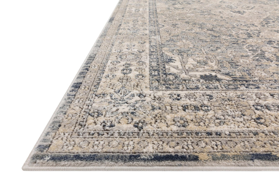 Loloi Teagan Collection TEA-03 Ivory/Sand 9'-9" x 13'-6" Area Rug, Large, Soft Neutral Rug, High-Traffic for Living Room, Bedroom, Home Office, Dining Area