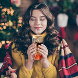 DWTS DANWEITESI Glass Cups with Lids and Straws 4 pcs,16oz Drinking Glasses Set for Coffee Bar Accessories,Iced Coffee Cups with Lids,Matcha Cup Glass Tumbler Reusable for Gifts