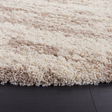 SAFAVIEH Area Rug 8x10 - Hudson Shag Collection - Large - Ivory & Beige, Non-Shedding & Easy Cleaning, Ultra Plush Thick Pile, Ideal for Living Room, Bedroom, Dining Space (SGH206B)