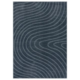 LUXE WEAVERS Modern Geometric Wave Cream 9x12 Area Rug