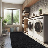 CAMILSON Easy Jute Rug 10x14, Indoor Outdoor Natural Color Fiber Area Rugs for Living Room Patio and Kitchen Rug, Sisal Boho Woven Design, Easy-Cleaning, Washable Outside Carpet Alfombras (10 x 14)