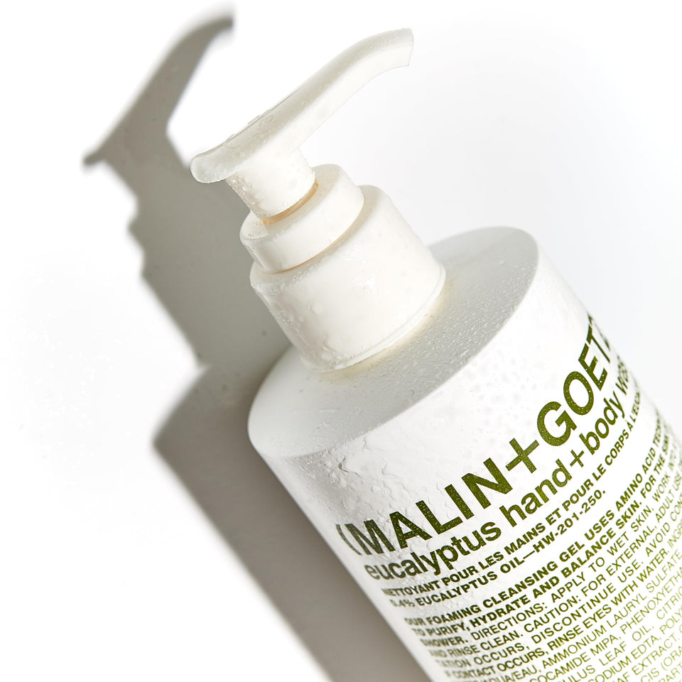 Malin + Goetz Rum Hand & Body Wash, 16 Fl. Oz. – Men & Women Natural Body Wash For All Skin Types, Foaming Hydrating Cleansing Gel, Cruelty-Free & Vegan