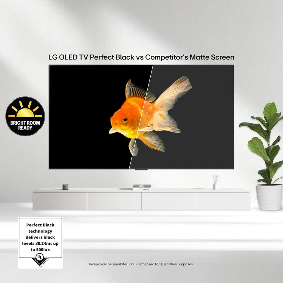 LG 65-Inch Class OLED evo AI 4K C5 Series Smart TV w/Dolby Atmos, Dolby Vision, HDR10, AI Super Upscaling 4K, Filmmaker Mode, Wow Orchestra, Alexa Built-in (OLED65C5PUA, 2025)