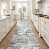 Area Rugs for Living Room: 12x15 Abstract Washable Rug Modern Neutral Large Soft Stain Resistant Non-Slip Backing Machine Table for Bedroom Dining Room Indoor Home Office Carpet - Gold Brown