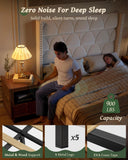 OHOHOLIVE King Size Bed Frame with 56" Headboard - 1000LBS Capacity Support, Velvet Upholstered Wingback Platform Bed Frame, Noise Free, Sturdy Wooden Slat Support