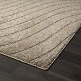 LUXE WEAVERS Modern Geometric Wave Cream 9x12 Area Rug