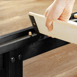 Mellow Naturalista Classic 12-Inch Solid Wood Platform Bed | Wooden Slats, No Box Spring Needed, Easy Assembly | Full, Espresso