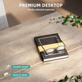 YITAHOME Coffee Table Farmhouse Coffee Table with Storage Rustic Wood Cocktail Table, Square Coffee Tables for Living Meeting Room with Half Open Storage Compartment, Grey Wash