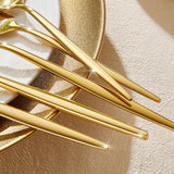 KINGSTONE Silverware Set, 60-Piece Flatware Set Cutlery Set Premium 18/10 Stainless Steel, Tableware Include Forks Knives Spoons for Home Kitchen Restaurant Wedding, Dishwasher Safe