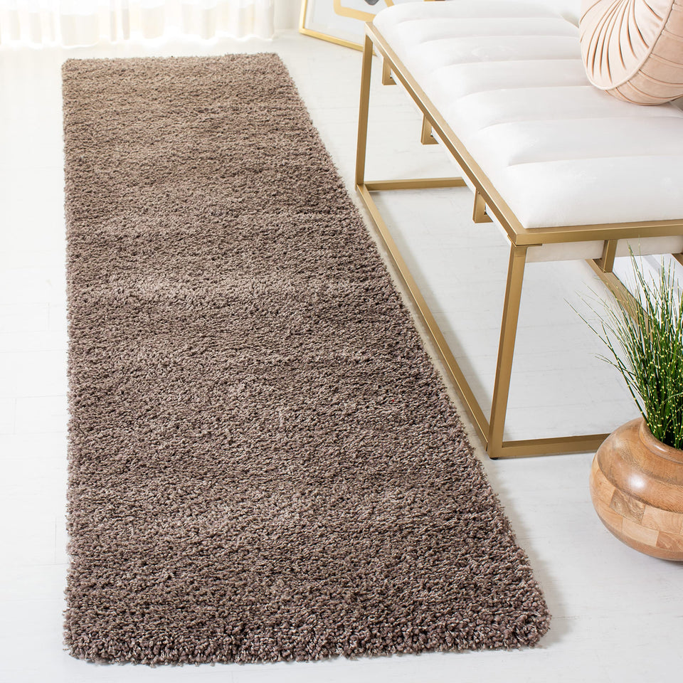 SAFAVIEH Area Rug 8x10 - California Shag Collection - Large - Beige, Non-Shedding & Easy Cleaning, Ultra Plush Thick Pile, Ideal for Living Room, Bedroom, Dining Space (SG151-1313)