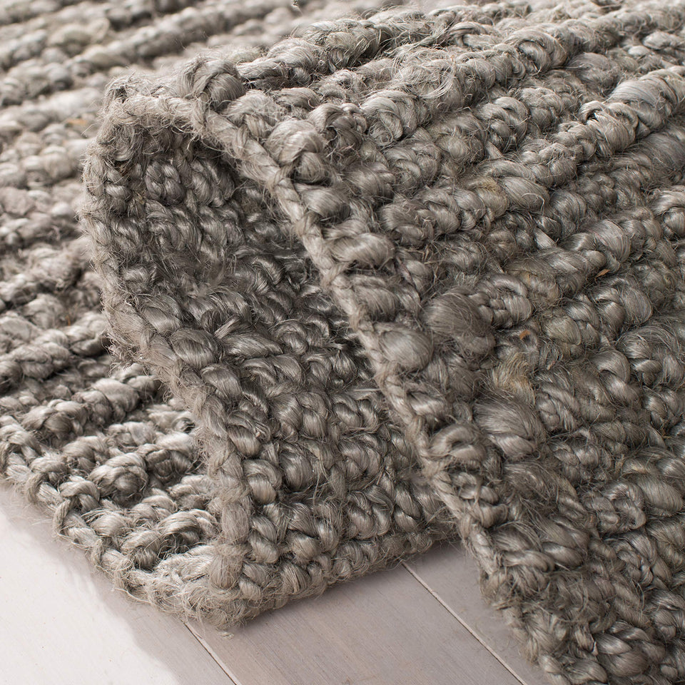 SAFAVIEH Area Rug 9x12 - Natural Fiber Collection - Large - Natural Brown, Handmade Jute, Farmhouse Style, Chunky Textured Thick Pile (NF447A)