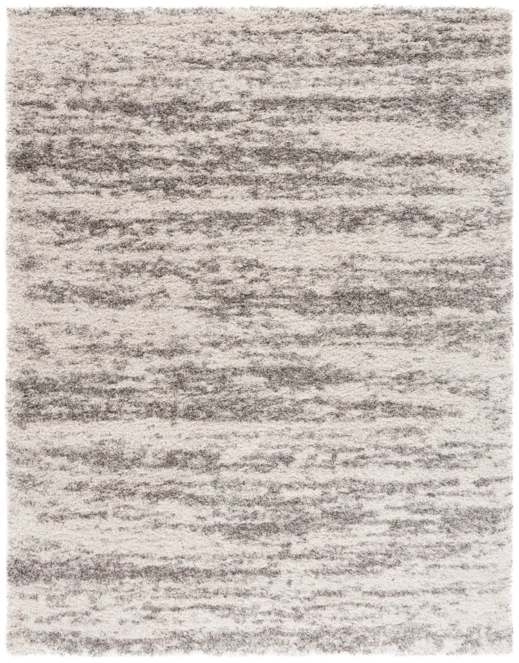 SAFAVIEH Area Rug 8x10 - Hudson Shag Collection - Large - Ivory & Beige, Non-Shedding & Easy Cleaning, Ultra Plush Thick Pile, Ideal for Living Room, Bedroom, Dining Space (SGH206B)