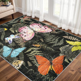 TOPRUUG Washable Oriental Area Rug - 12x15 Rugs for Living Room Soft Carpet for Bedroom Waterproof Floral Distressed Indoor Stain Resistant Non-Shedding Floor Carpets (Green, 12x15)