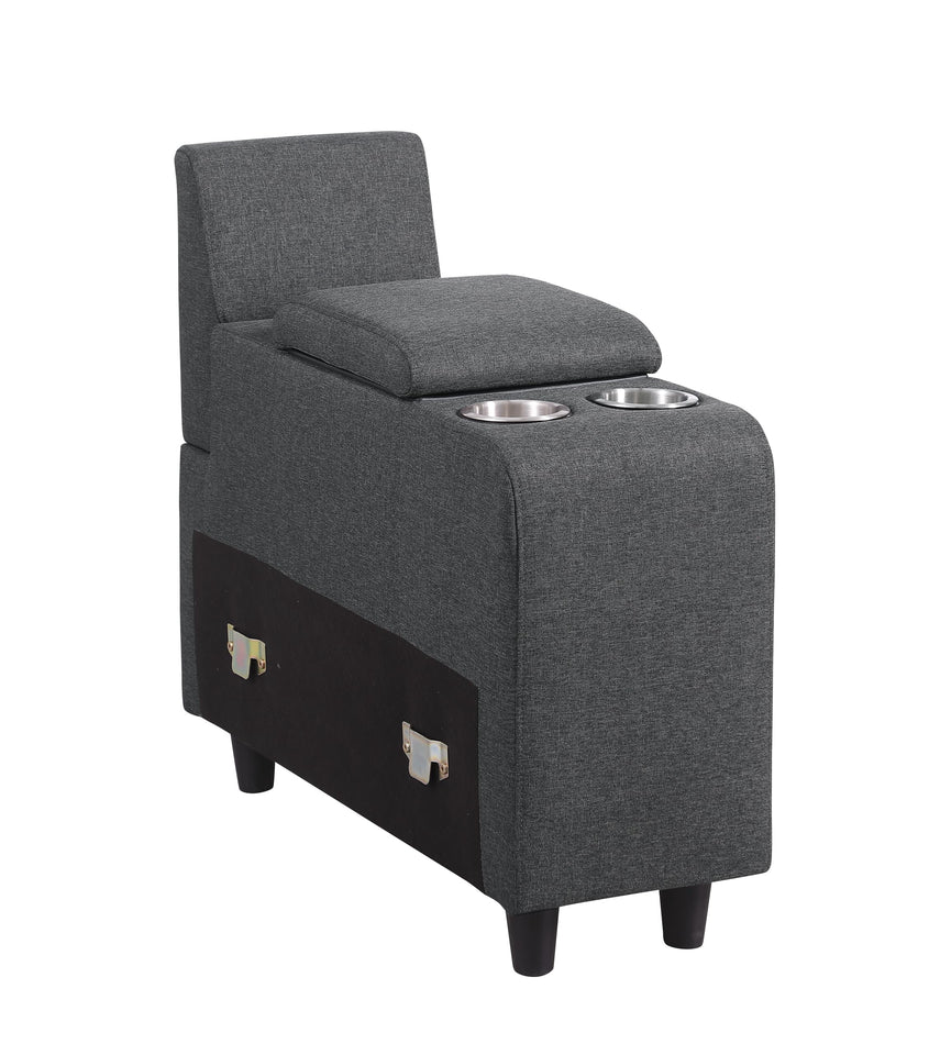 YOPTO 127" L-Shaped Sectional Couch with Movable Ottoman & 6 Throw Pillows,7 Seat Chenille Upholstered Sofa W/2 Cup Holder,USB Port & Hidden Storage Box,DIY Combination,for Living Room,Apartment,Beige