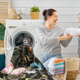 TOPRUUG Washable Oriental Area Rug - 12x15 Rugs for Living Room Soft Carpet for Bedroom Waterproof Floral Distressed Indoor Stain Resistant Non-Shedding Floor Carpets (Green, 12x15)