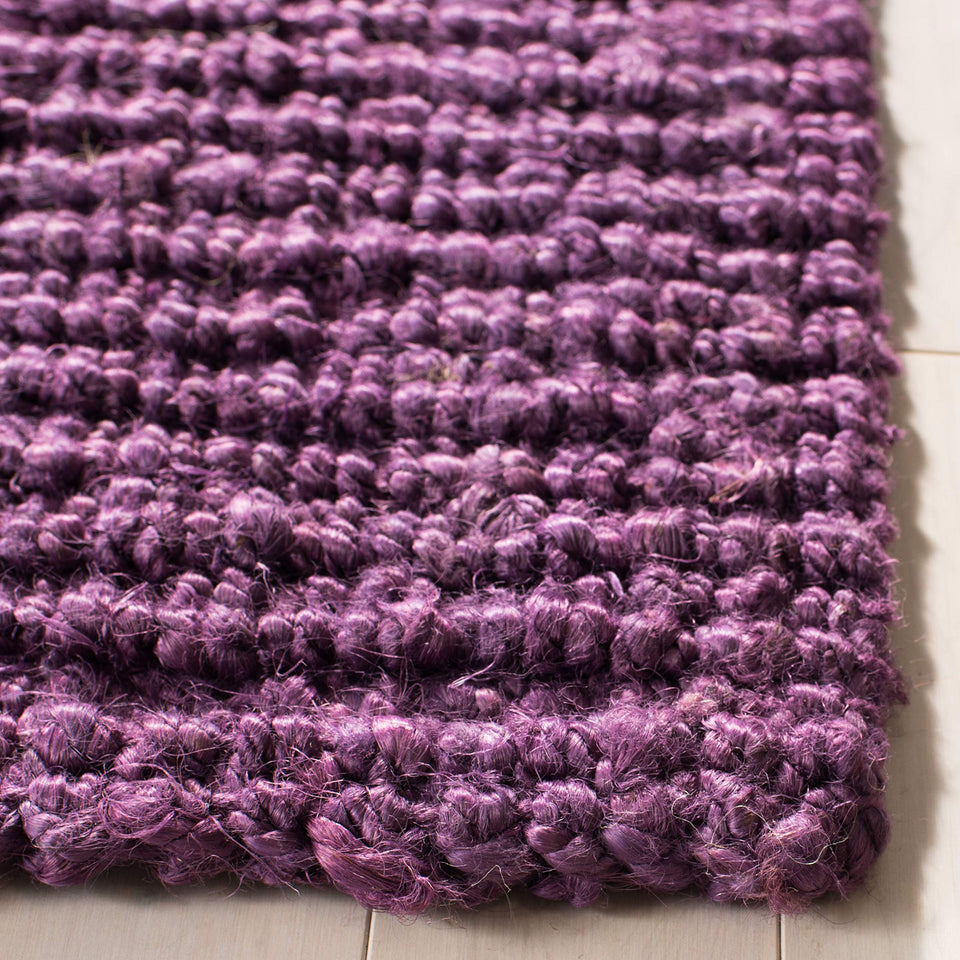 SAFAVIEH Area Rug 9x12 - Natural Fiber Collection - Large - Natural Brown, Handmade Jute, Farmhouse Style, Chunky Textured Thick Pile (NF447A)