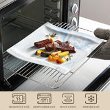 MALACASA Ivory White Dinnerware Sets, 30-Piece Porcelain Plates and Bowls Sets, Modern Dish Set for 6, Square Plates Dinnerware Set Kitchen Dishware Sets, Microwave and Dishwasher Safe, Series Flora