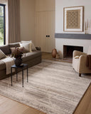 Loloi Amber Lewis Monty Collection MOT-01 Ivory/Taupe 9'-2" x 13', .50" Pile Height, Area Rug