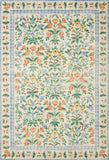 Loloi Rifle Paper Co. Eden Collection EDE-02 Mughal Garden Cream 7'-6" x 9'-6" Area Rug
