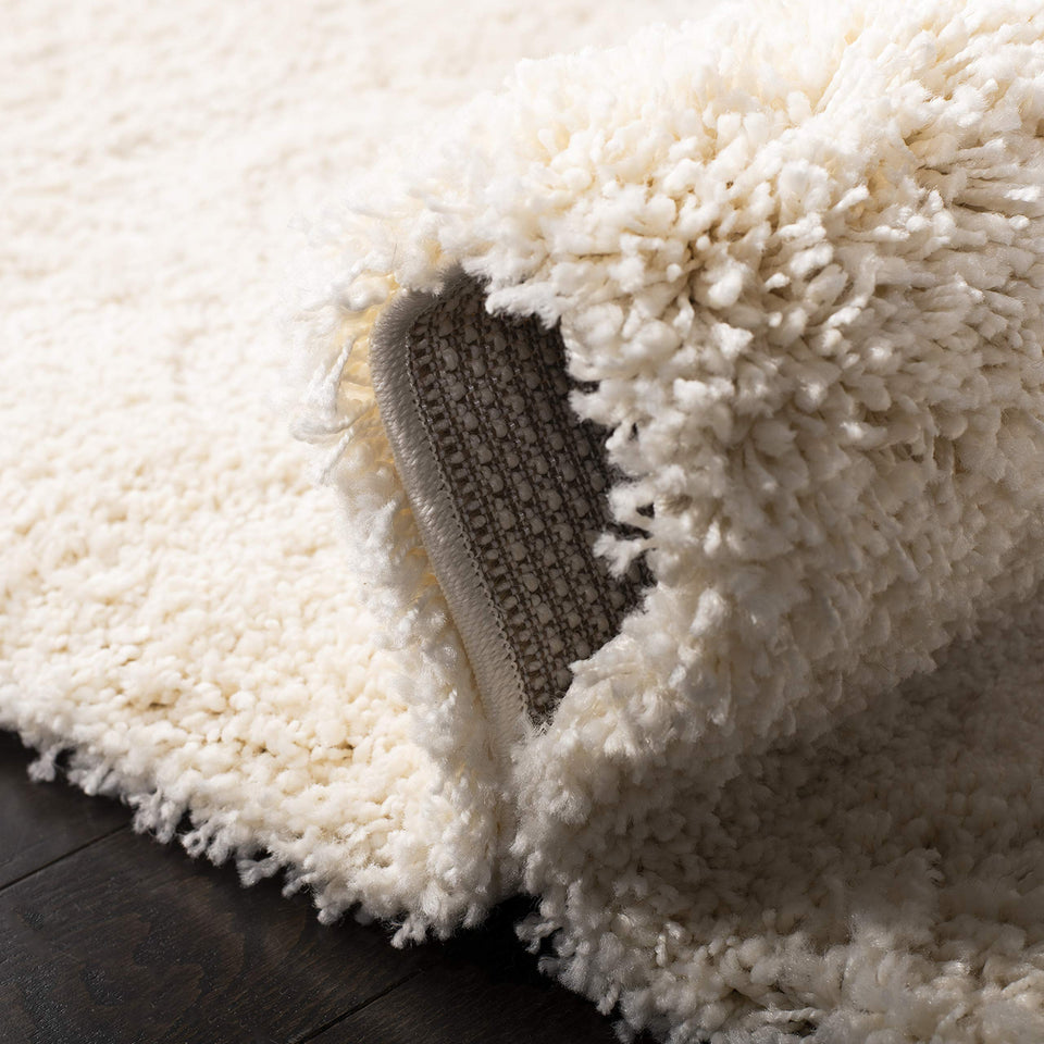 SAFAVIEH Area Rug 8x10 - California Shag Collection - Large - Beige, Non-Shedding & Easy Cleaning, Ultra Plush Thick Pile, Ideal for Living Room, Bedroom, Dining Space (SG151-1313)