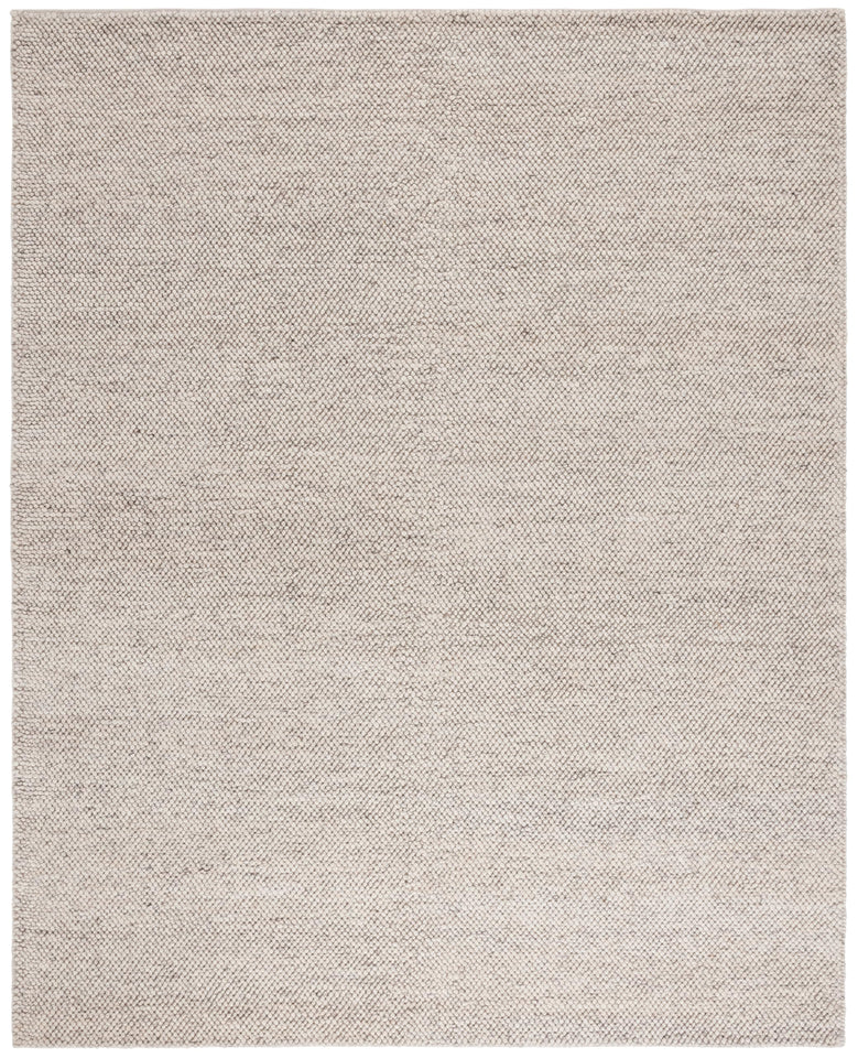 SAFAVIEH Area Rug 8x10 - Natura Collection - Large - Beige & Ivory, Handmade Wool Blend, Textured Design, Ideal for Living Room, Bedroom, Dining Space (NAT425B)