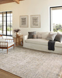 Loloi Amber Lewis Alie Collection ALE-03 Taupe/Dove 7'-10'' x 10', .13'' Pile Height, Area Rug