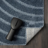 LUXE WEAVERS Modern Geometric Wave Cream 9x12 Area Rug