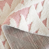 SAFAVIEH Area Rug 8x10 - Moroccan Tassel Shag Collection - Large - Ivory & Brown, Boho Design, Non-Shedding & Easy Cleaning, Plush Pile, Ideal for Living Room, Bedroom, Dining Space (MTS688A)