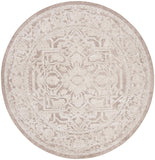 SAFAVIEH Area Rug 9x12 - Reflection Collection - Large - Cream & Ivory, Non-Shedding & Easy Cleaning, Ideal for Living Room, Bedroom, Dining Space (RFT665D)